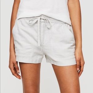 lou & grey • brushed linen shorts
